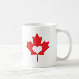 I Herz-Kanada-Ahornblatt Kaffeetasse