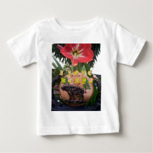 I (Herz) Kenya Buffalo Patch/Print Baby T-shirt