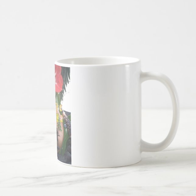 I (Herz) Kenya Buffalo Patch/Print Tasse (Rechts)