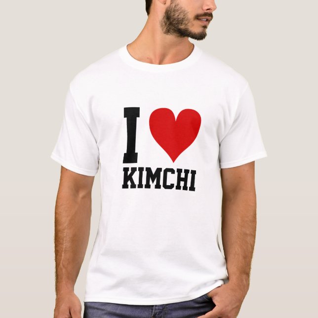 I [Herz] Kimchi T-Shirt (Vorderseite)