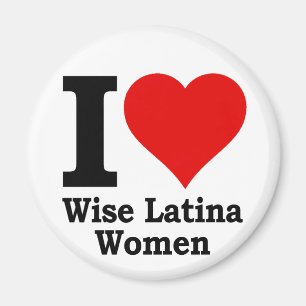 I (Herz) Kleine Latina Frauen Magnet