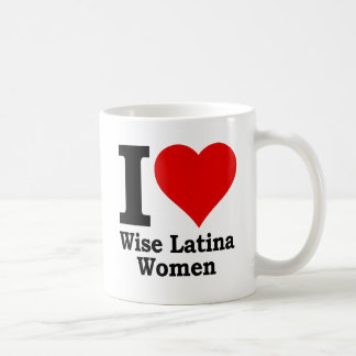 I (Herz) kluge Latina Frauen Kaffeetasse