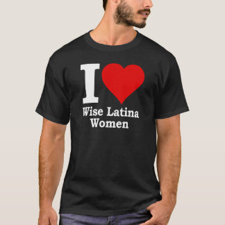 I (Herz) kluge Latina Frauen T-Shirt