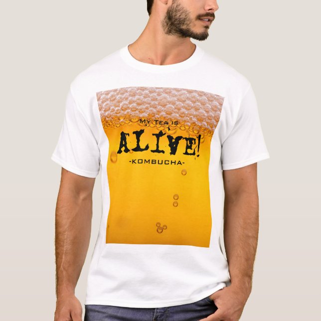 I Herz Kombucha T-Shirt (Vorderseite)