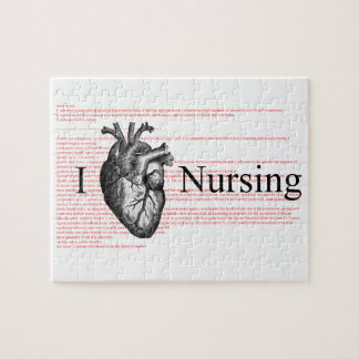 I Herz-Krankenpflege Puzzle