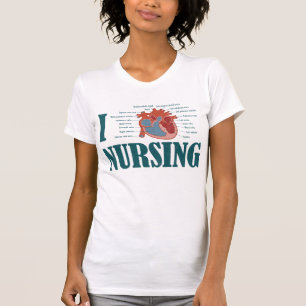 I Herz KRANKENPFLEGE T-Shirt