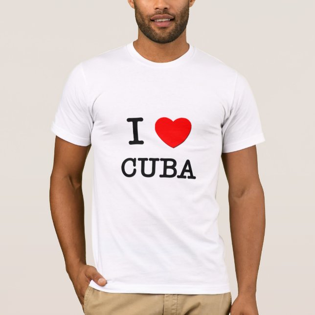 I HERZ KUBA T-Shirt (Vorderseite)
