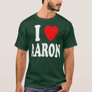 I Herz (Liebe) Aaron Niedlich Matching Couple Ehef T-Shirt