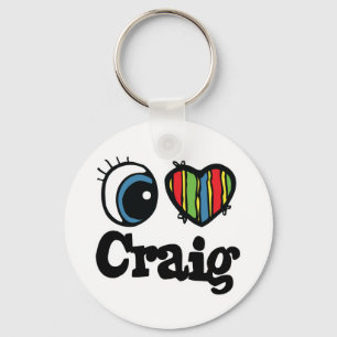 I Herz (Liebe) Craig Schlüsselanhänger