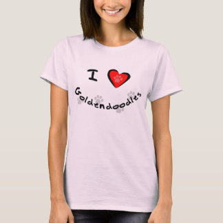 I Herz - Liebe Goldendoodles T-Shirt