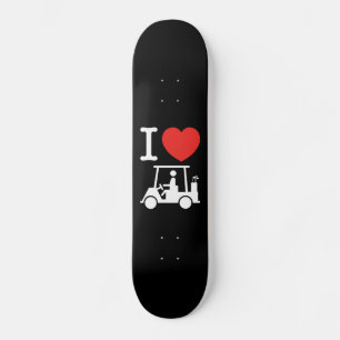 I Herz (Liebe) Golfplatz Skateboard