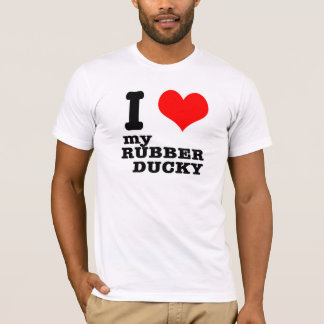 I HERZ (LIEBE) Gummimine T-Shirt