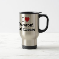 I Herz (Liebe) Makaroni und Käse