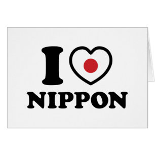 I HERZ [LIEBE] NIPPON-KARTE