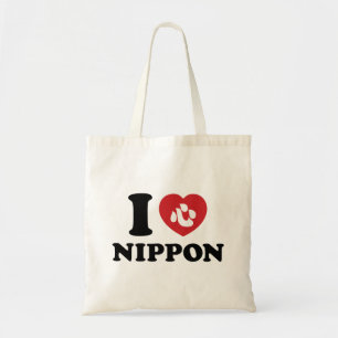 I HERZ [LIEBE] NIPPON TOTE BAG TRAGETASCHE