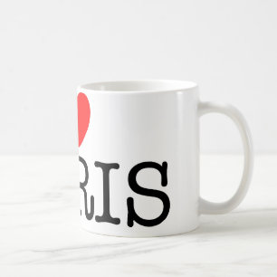 I Herz (Liebe) Paris Tasse