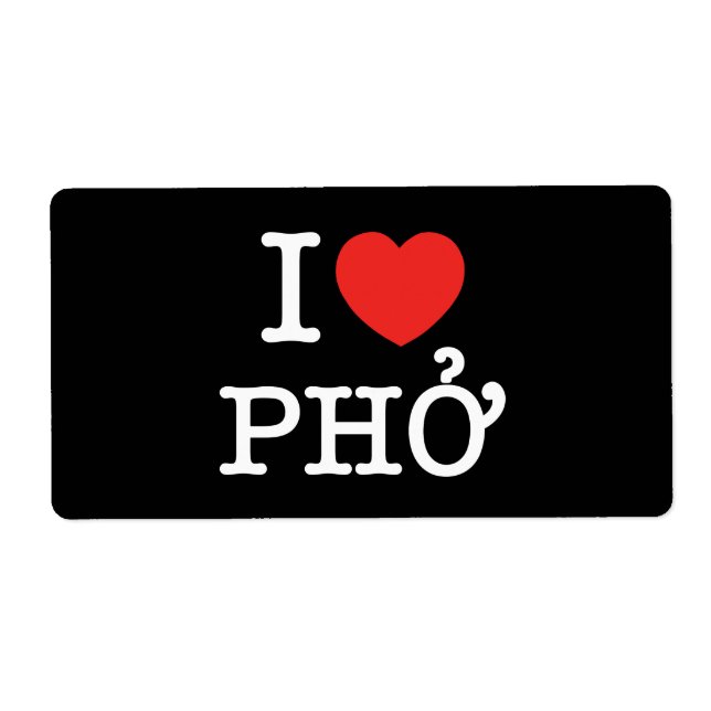 I Herz (Liebe) Pho (Vorne)