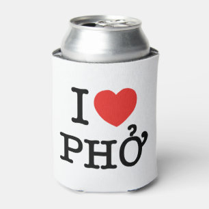 I Herz (Liebe) Pho Dosenkühler