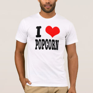 I HERZ (LIEBE) POPCORN T-Shirt