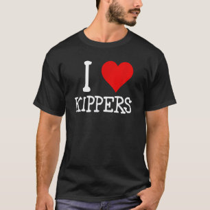 I herz (Liebe) Seepferdchen Räucherhering Liebhabe T-Shirt