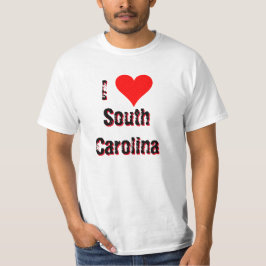 I (Herz) Liebe South Carolina T-Shirt
