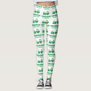 I Herz (Liebe) Thai Green Curry Leggings