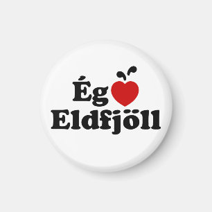 I Herz (Liebe) Vulkane [Ég Elska Eldfjöll] Magnet