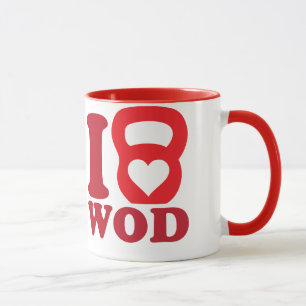 I Herz (Liebe) WOD - Tasse