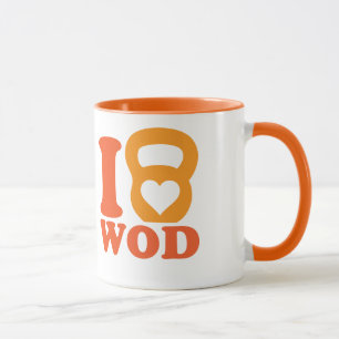 I Herz (Liebe) WOD - Tasse