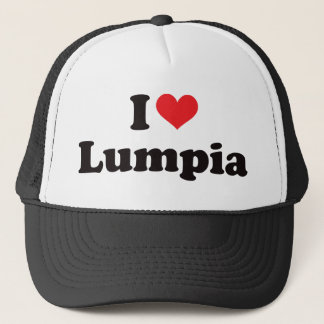 I Herz Lumpia Truckerkappe