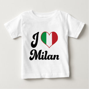 I Herz Mailand Italien (Liebe) Baby T-shirt