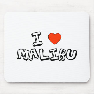 I Herz Malibu Mousepad