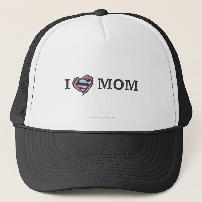 I Herz Mama Truckerkappe (Vorderseite)