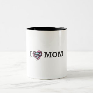 I Herz Mama Zweifarbige Tasse
