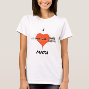 I Herz-Mathe-Gleichung T-Shirt