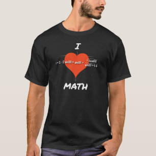 I Herz-Mathe-Gleichung T-Shirt
