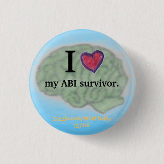 I [Herz] mein ABI-Überlebendknopf Button