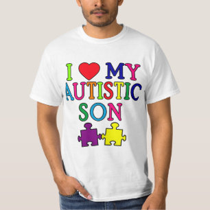 I Herz mein autistischer Sohn T-Shirt