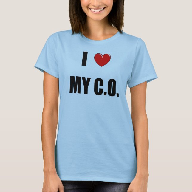 I "Herz" mein C.O. T-Shirt (Vorderseite)