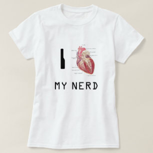 I Herz mein Nerd T-Shirt