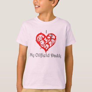 I "Herz" mein olfield Vati T-Shirt