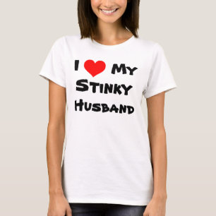 I Herz mein Stinky Ehemann-T - Shirt