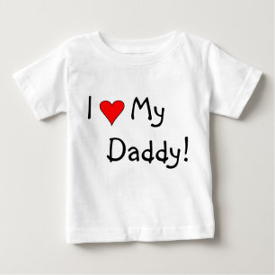 I Herz mein Vati! Baby T-shirt