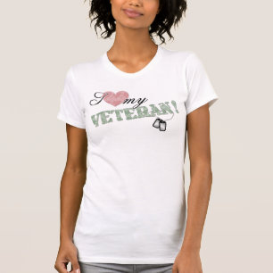 I Herz mein Veteran! T-Shirt