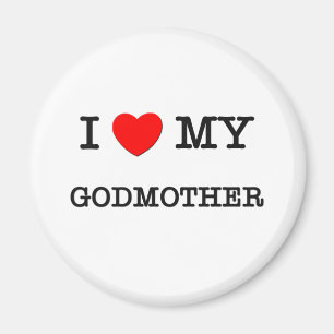 I Herz meine PATIN Magnet