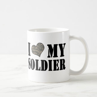 I Herz meine Soldat-Tasse Kaffeetasse