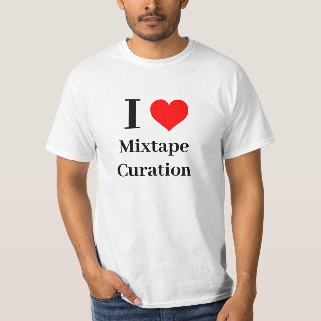 I Herz Mixtape Kursion T-Shirt (Vorderseite)