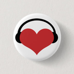 I Herz-Musik Button