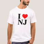 I Herz N J T-Shirt<br><div class="desc">T - Shirt</div>