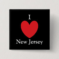 I Herz-New-Jersey Knopf